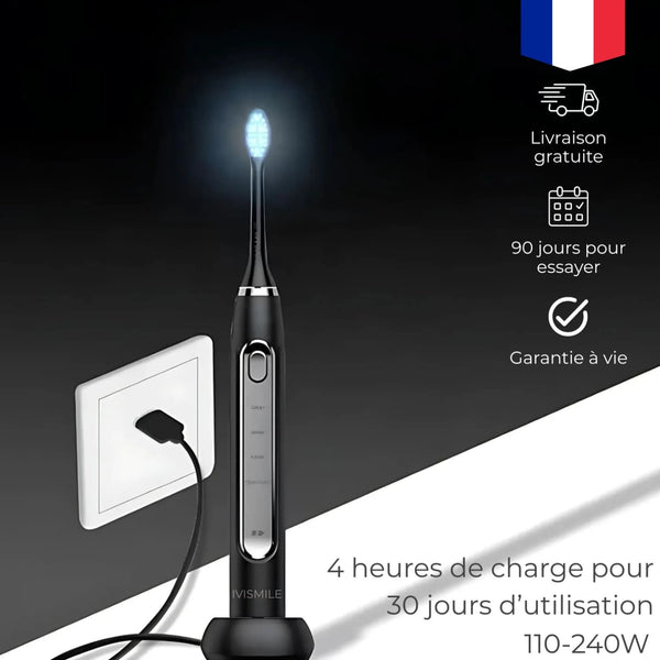 IVISMILE – Brosse à dents LED